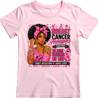 Breast Cancer Awareness Tee | Free 20oz Tumbler Included | My Area Elev8d