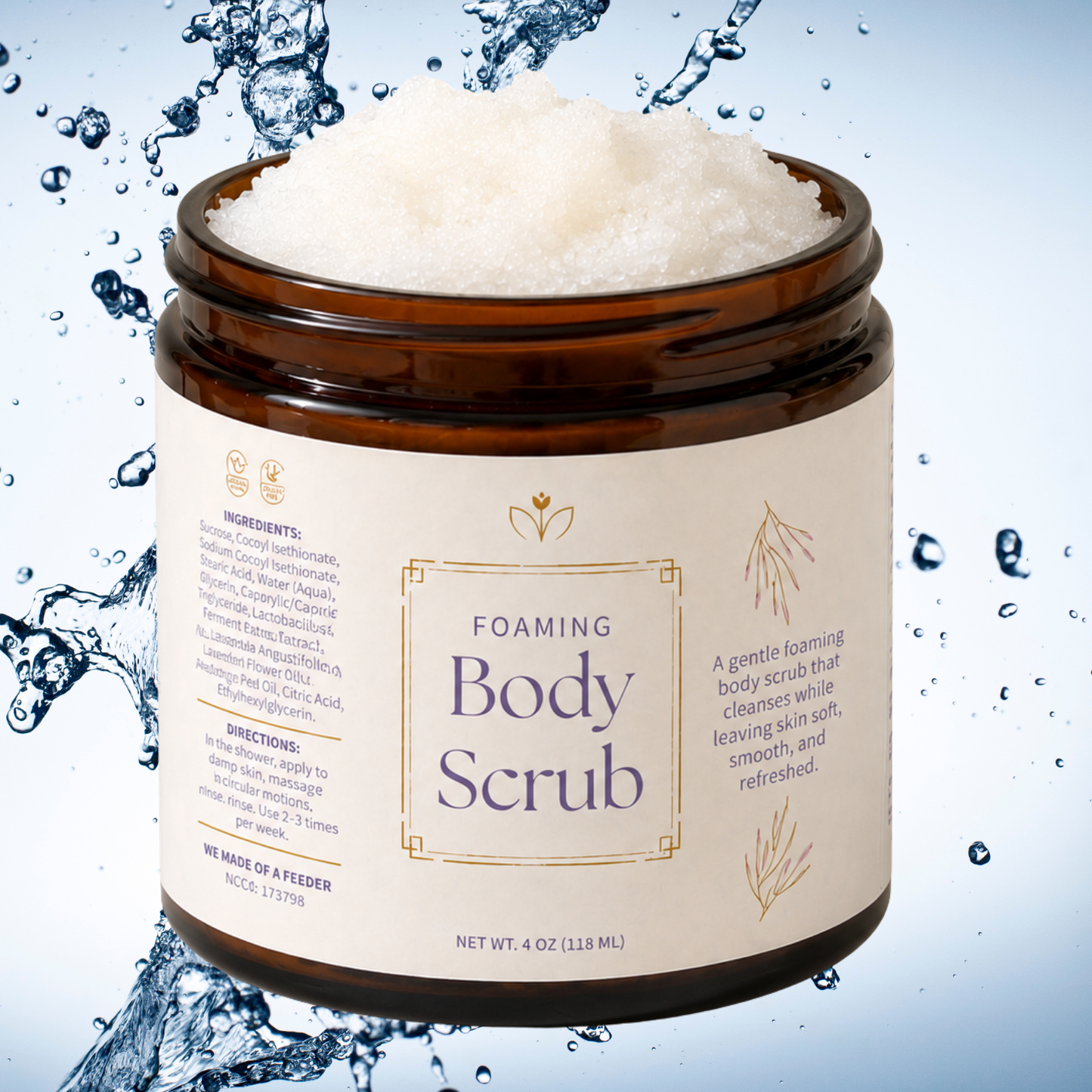 Bare Luxe Sugar Scrub - For Her