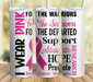 Breast Cancer Awareness Tee | Free 20oz Tumbler Included | My Area Elev8d